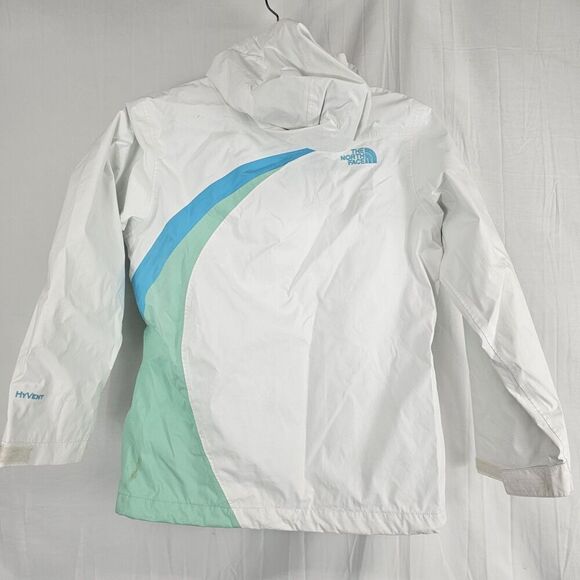 The North Face Hyvent Coat 3 in 1  Fleece Jacket Hooded Girls M(10/12) - Picture 5 of 8